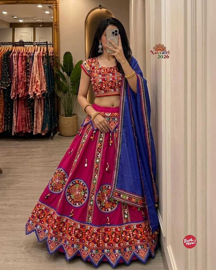 Devika Soft Cotton Designer Lehenga