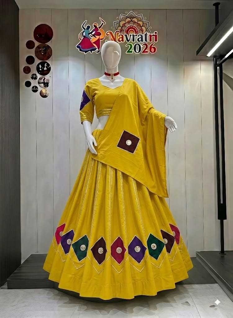 Jiya Heavy Roman Silk Designer Lehenga