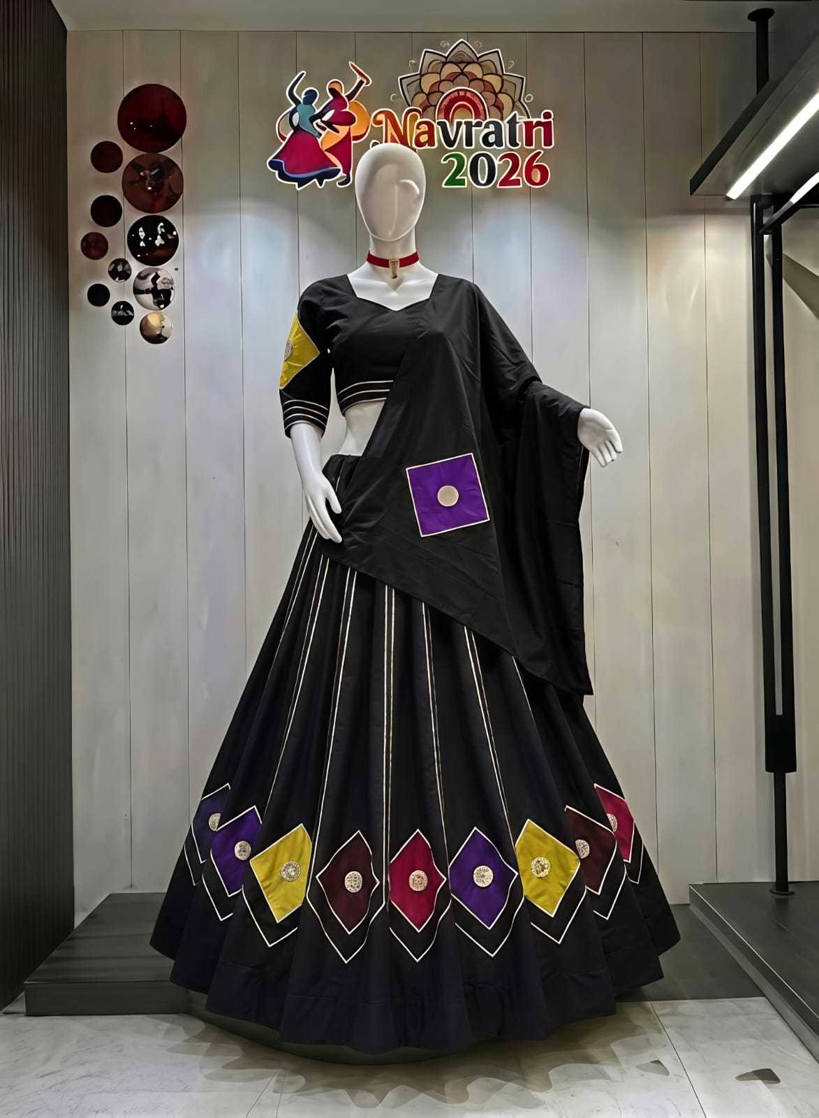 Jiya Heavy Roman Silk Designer Lehenga