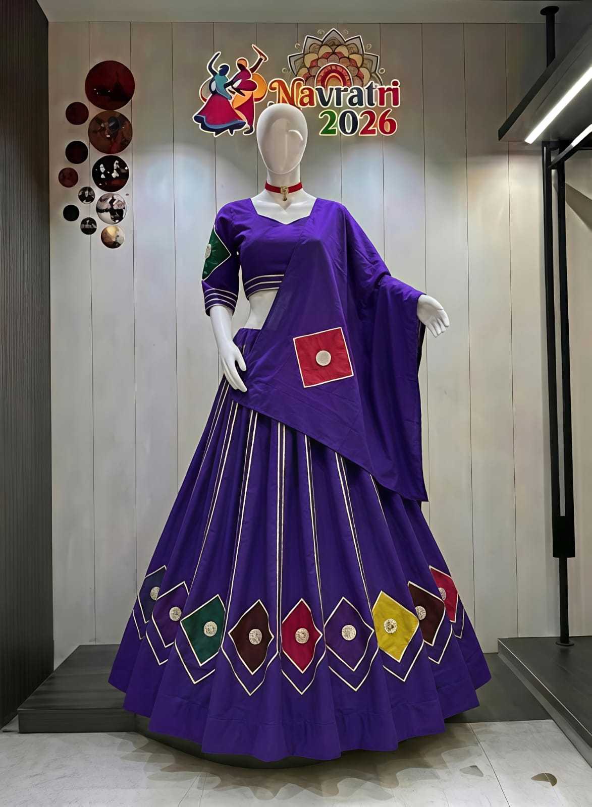 Jiya Heavy Roman Silk Designer Lehenga