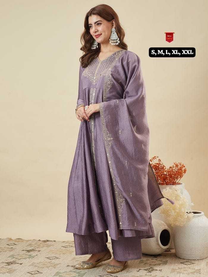 Kairavi Vichitra Silk Fancy Kurti