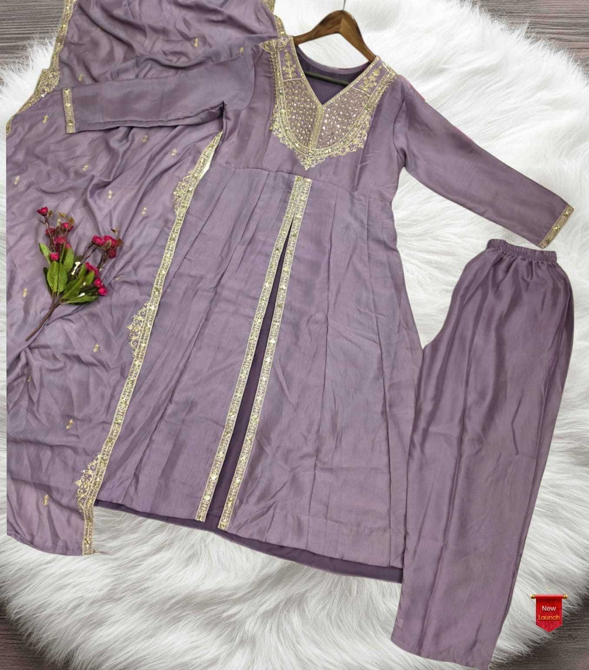 Kairavi Vichitra Silk Fancy Kurti