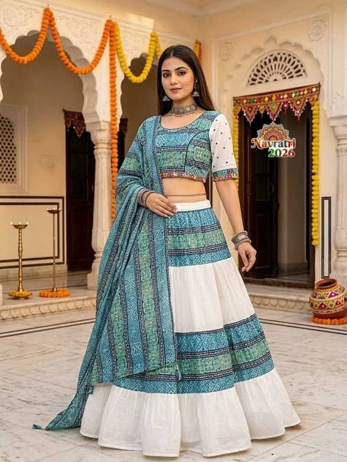 Kala Kriti Pure Rayon Traditional Lehenga