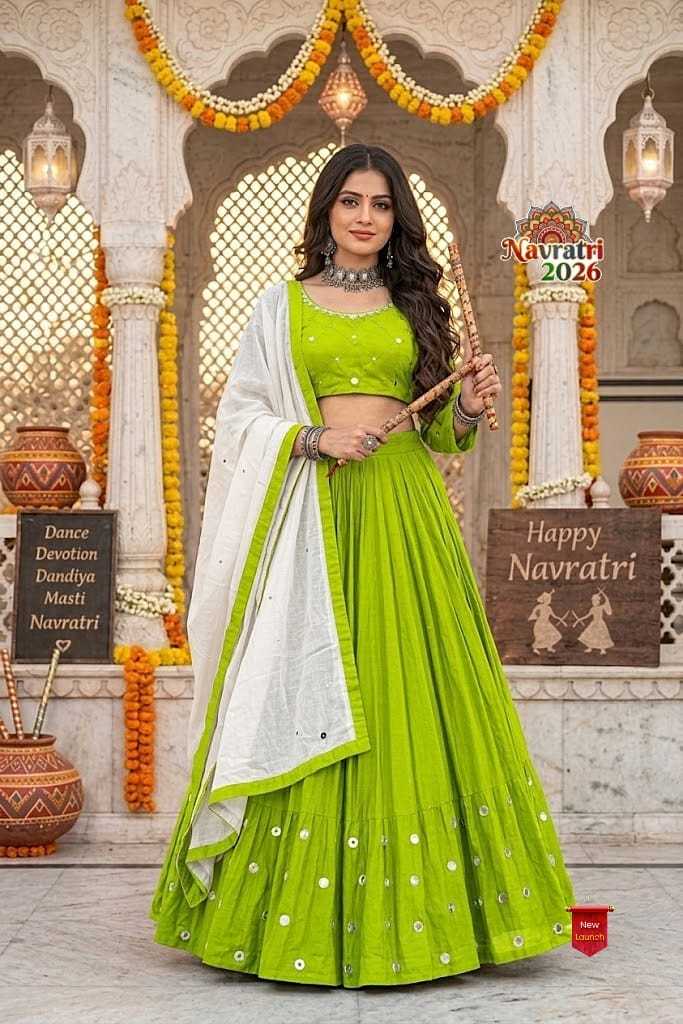 Soft Cotton Designer Lehenga