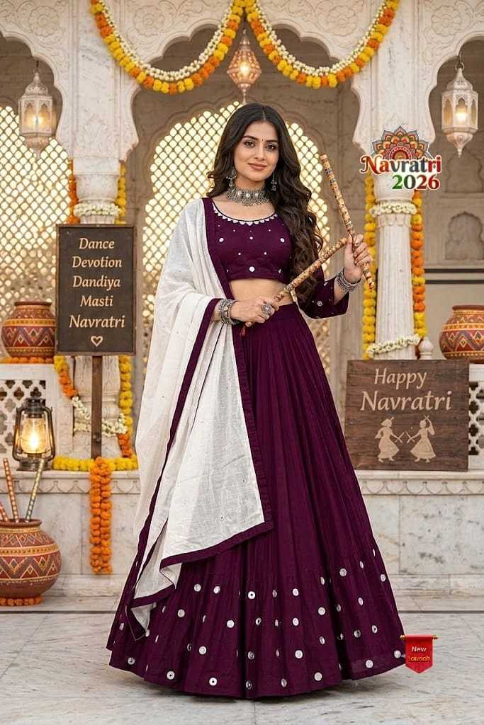 Soft Cotton Designer Lehenga