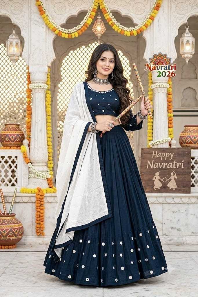 Soft Cotton Designer Lehenga