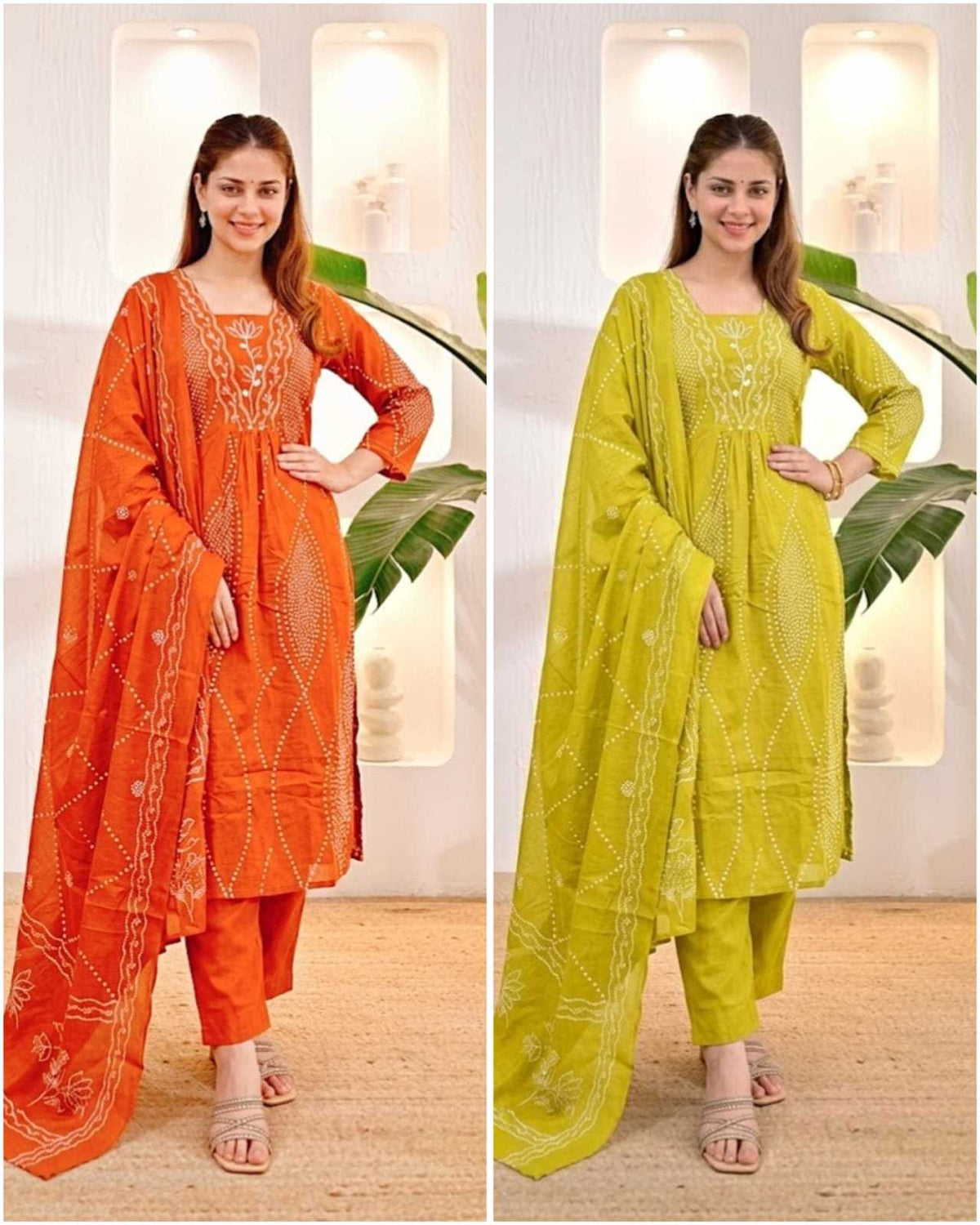 Prachiya Cotton Embroidery Suit
