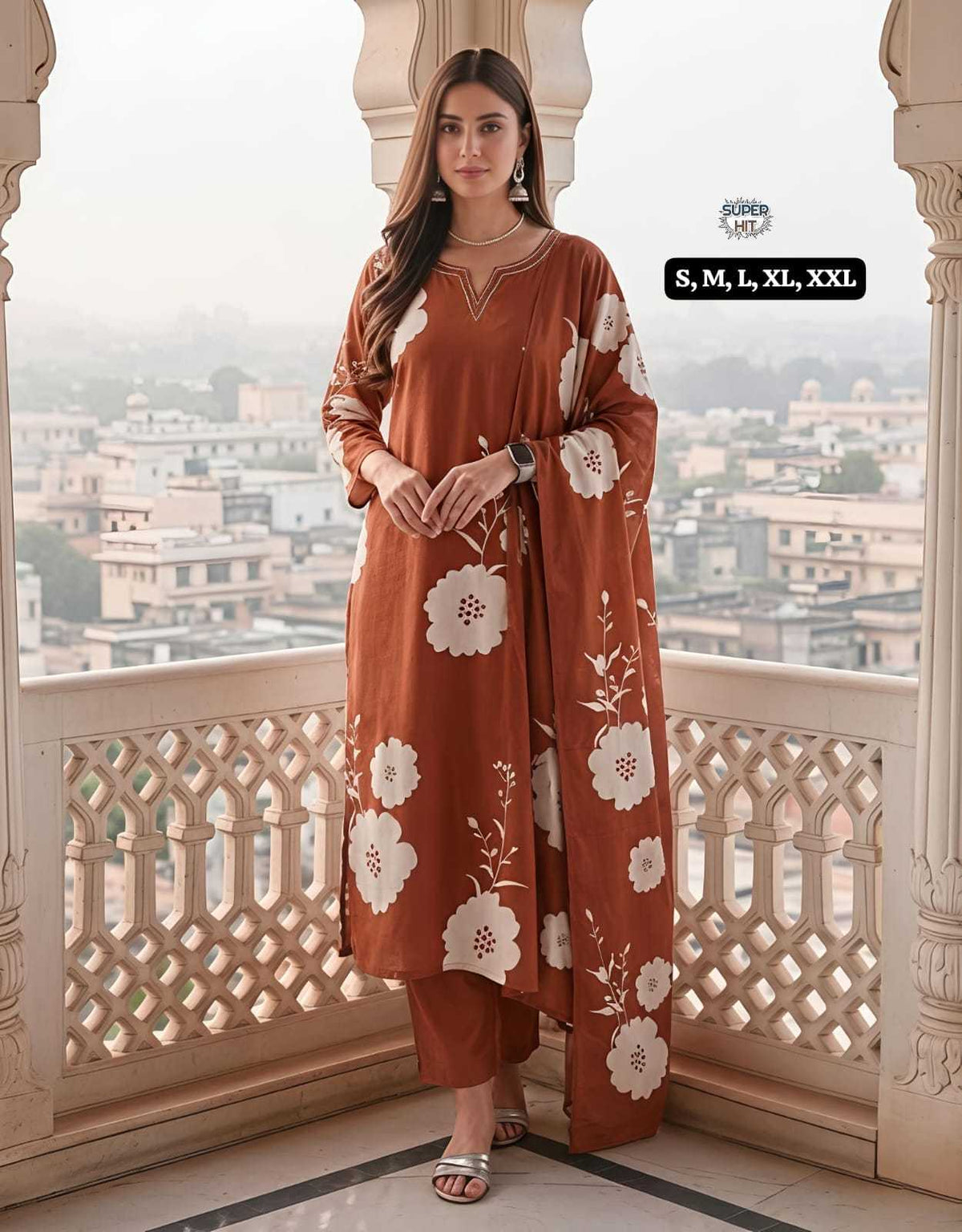 Prisha Muslin Designer Kurti