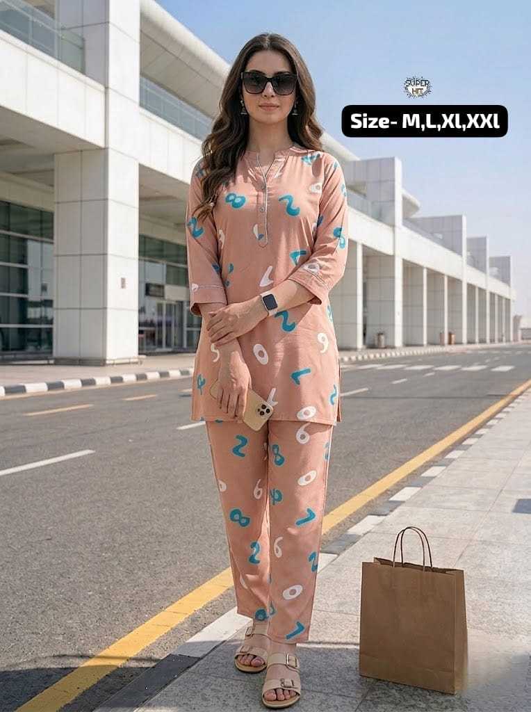 Rajeshwari Heavy Rayon Co-ord Set