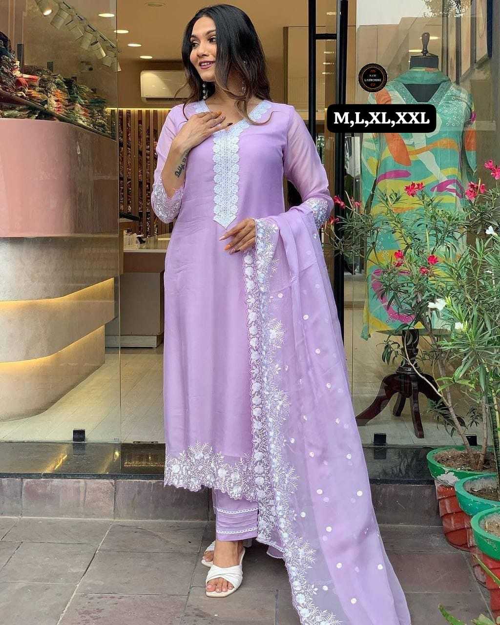 Saloni Georgette Designer Kurti