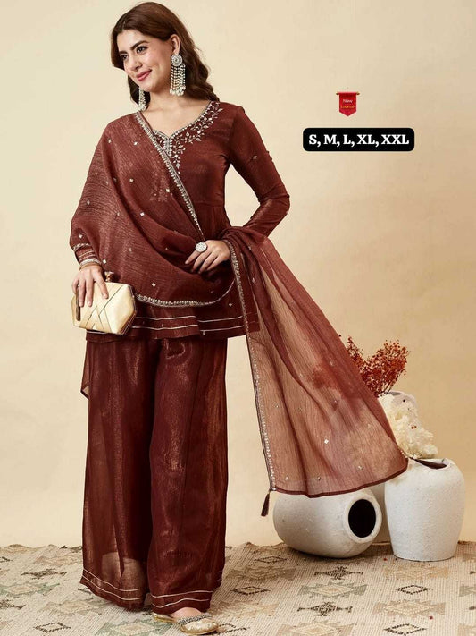 Samiksha Silk Party Wear Kurti