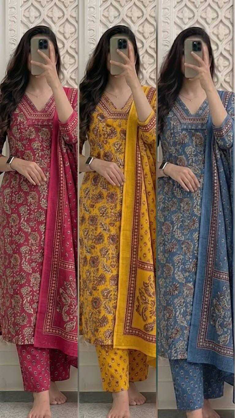 Sanchari Cotton Designer Kurti