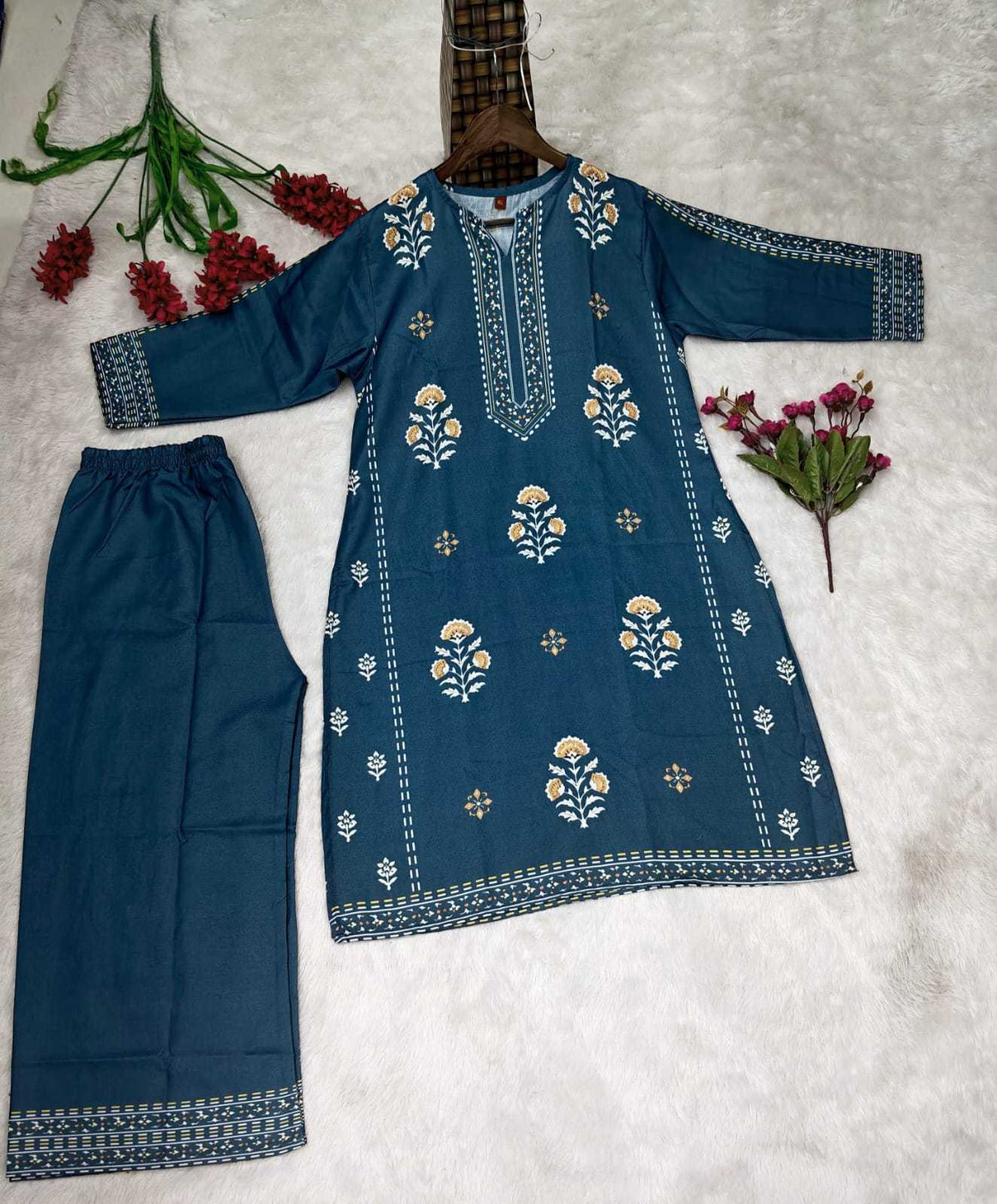 Sanskriti Heavy Rayon Designer Kurti