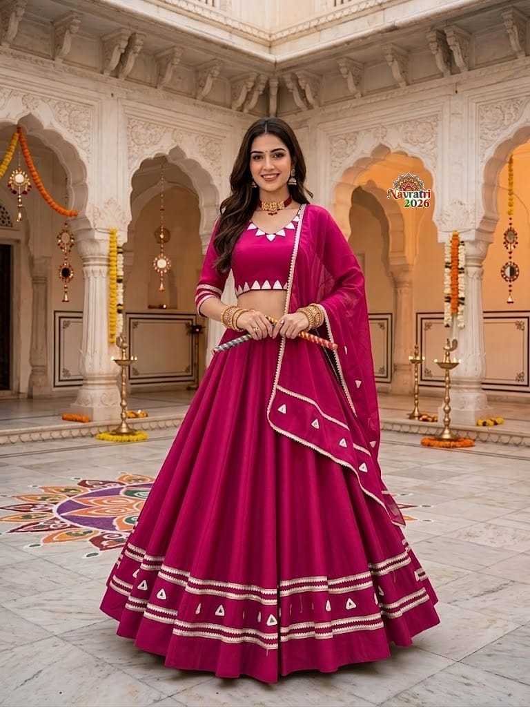 Shanaya Heavy Roman Silk Designer Lehenga