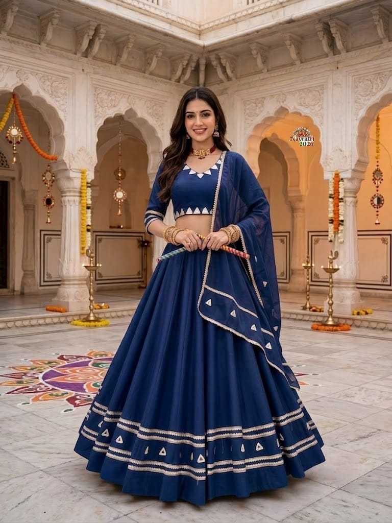 Shanaya Heavy Roman Silk Designer Lehenga