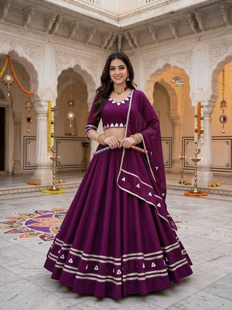 Shanaya Heavy Roman Silk Designer Lehenga