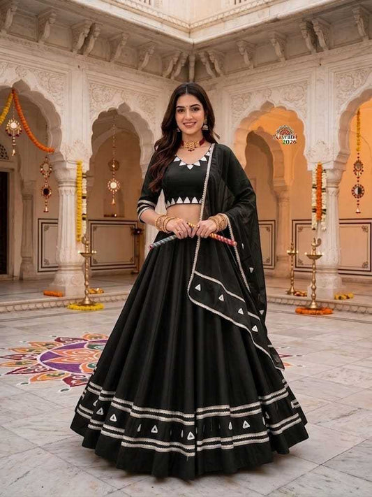 Shanaya Heavy Roman Silk Designer Lehenga