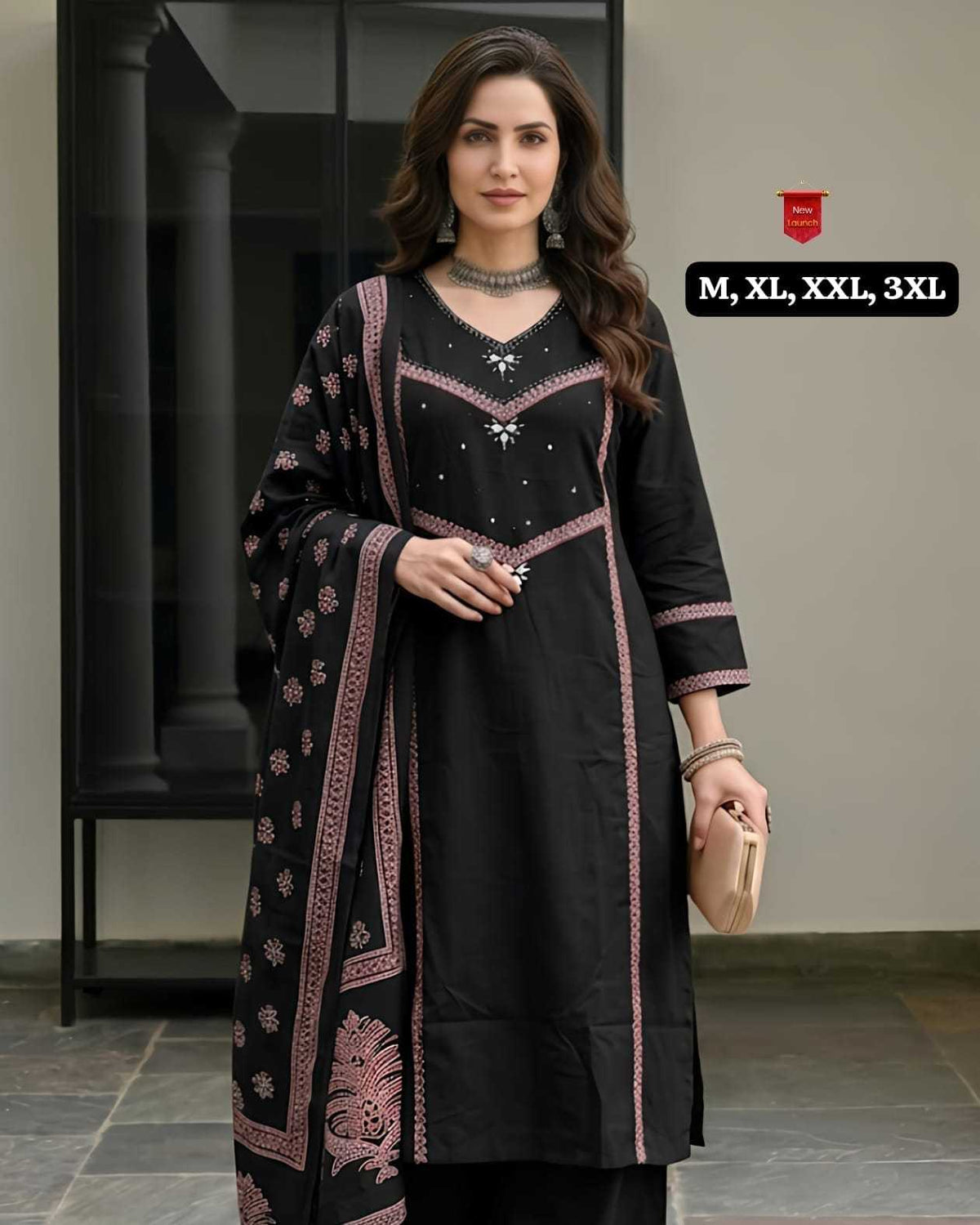 Simran Cotton Mirror Work Kurti