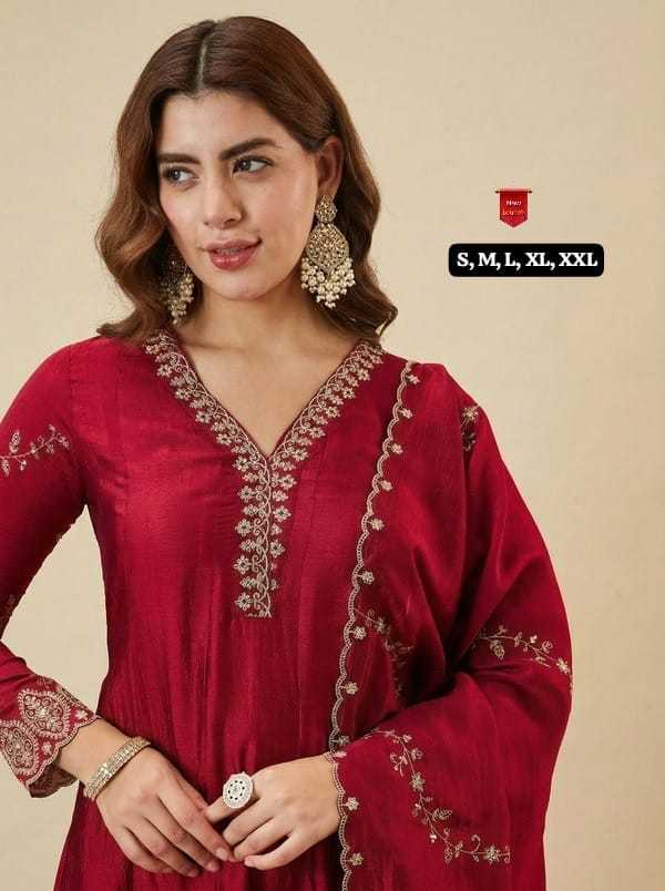 Smita Vichitra Silk Designer Kurti