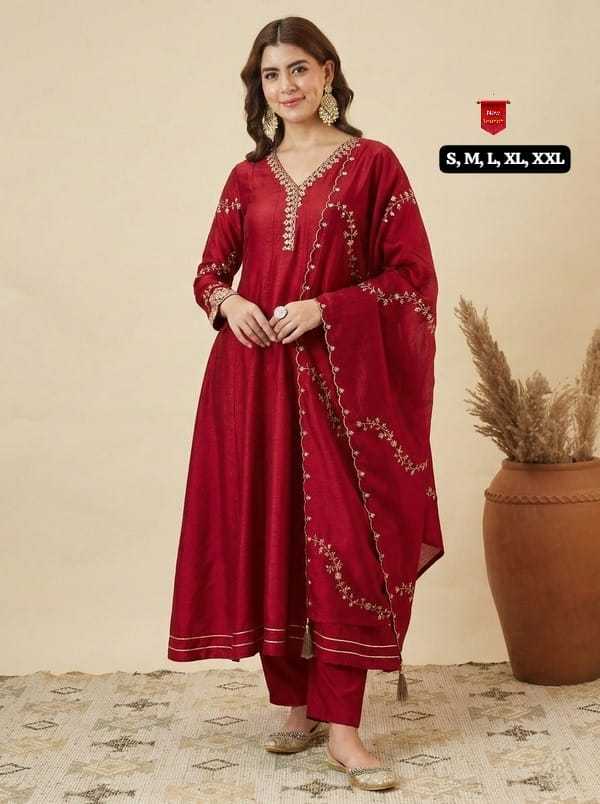 Smita Vichitra Silk Designer Kurti