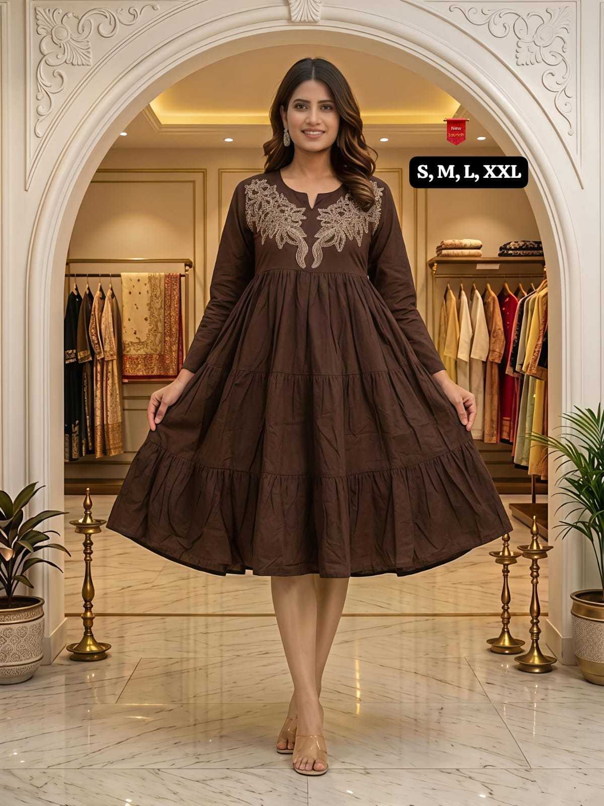 Sneha Cotton Fancy Gown