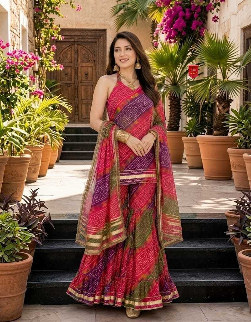 Sonali Georgette Printed Suit