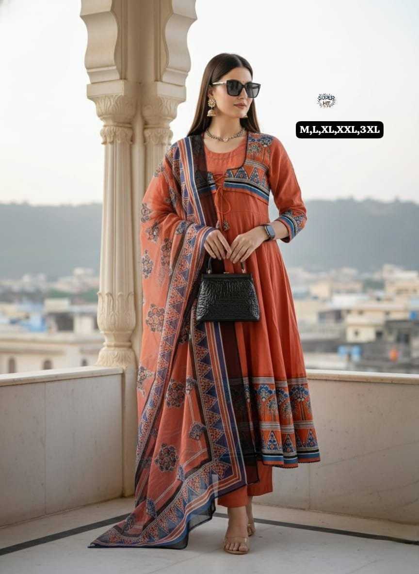 Sravani Cotton Designer Kurti