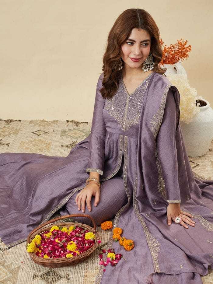 Suhani Vichitra Silk Designer Kurti