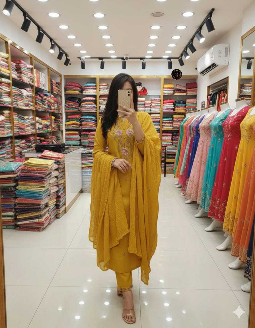 Sumedha Rayon Embroidery Suit