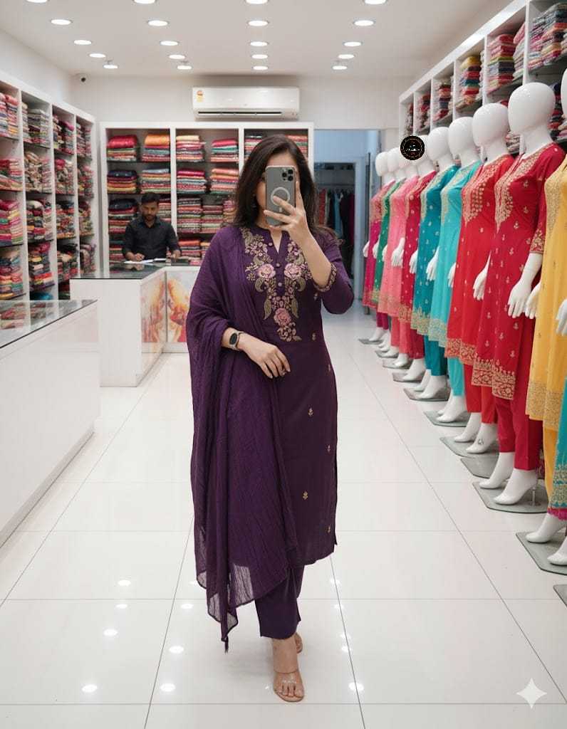 Sumedha Rayon Embroidery Suit