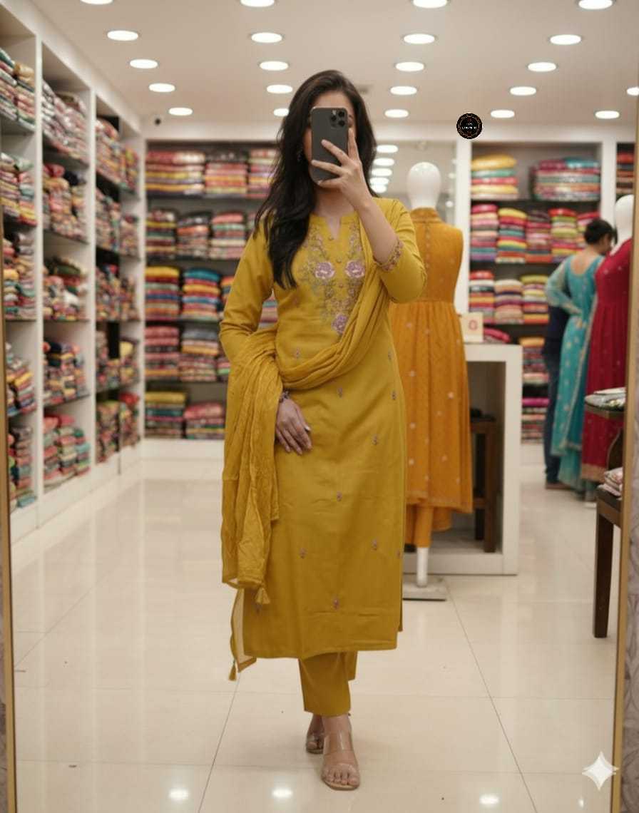Sumedha Rayon Embroidery Suit