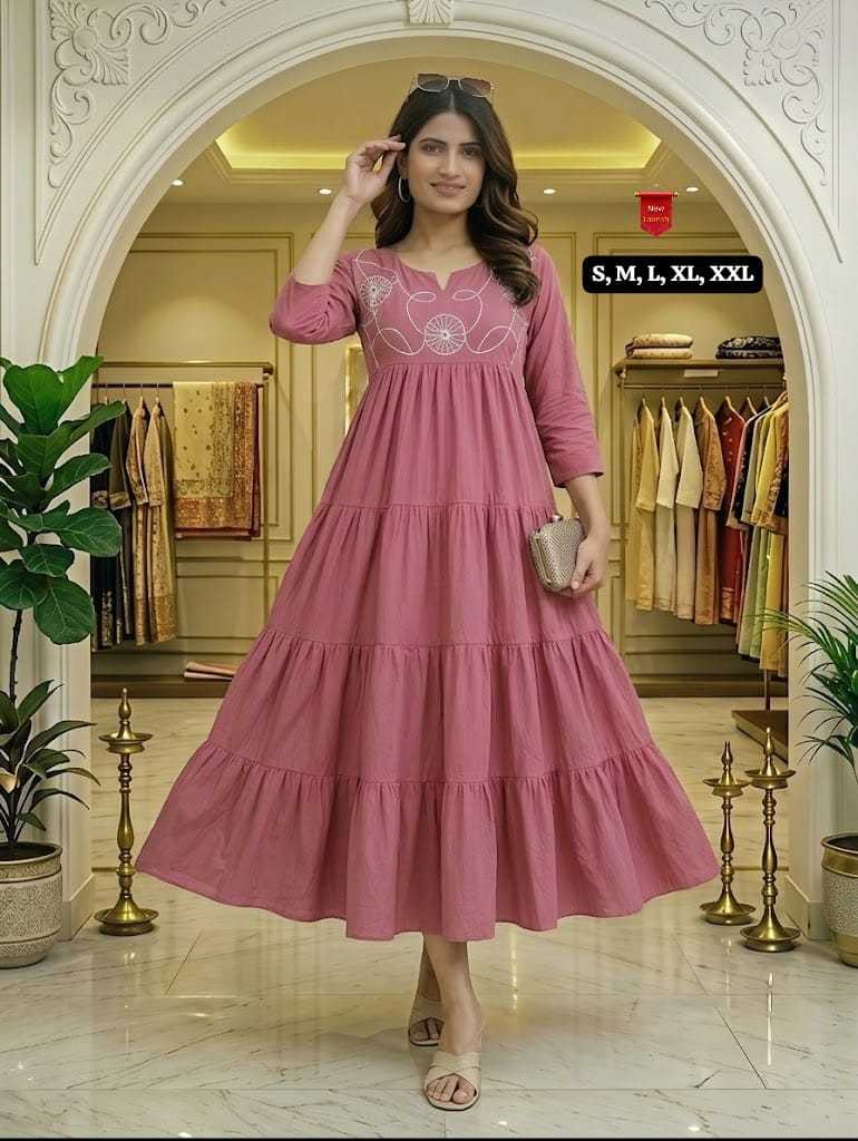 Surabhi Cotton Embroidery Gown