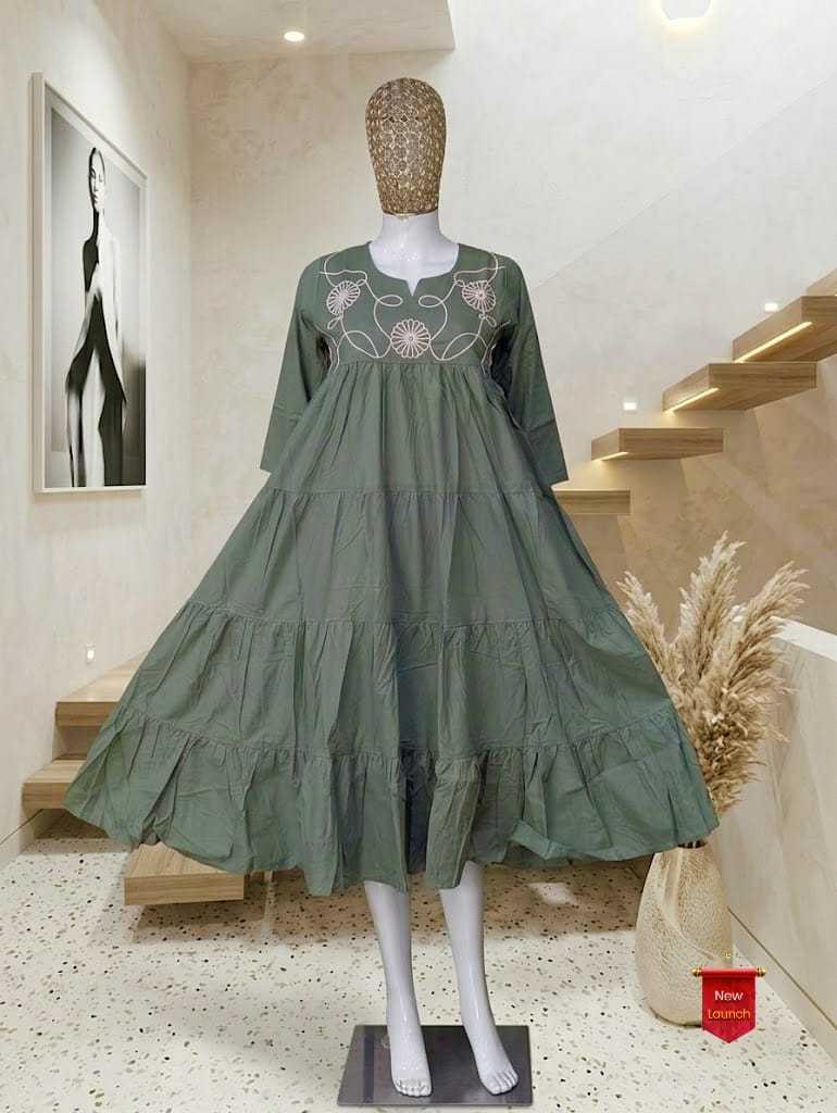 Surabhi Cotton Embroidery Gown