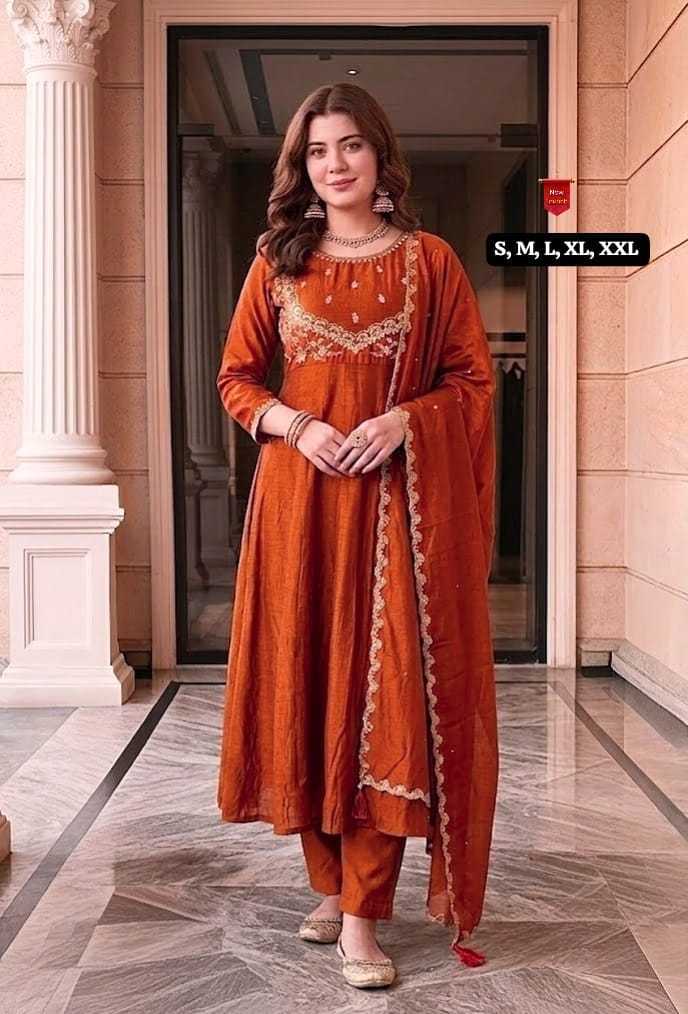 Trisha Vichitra Silk Designer Kurti