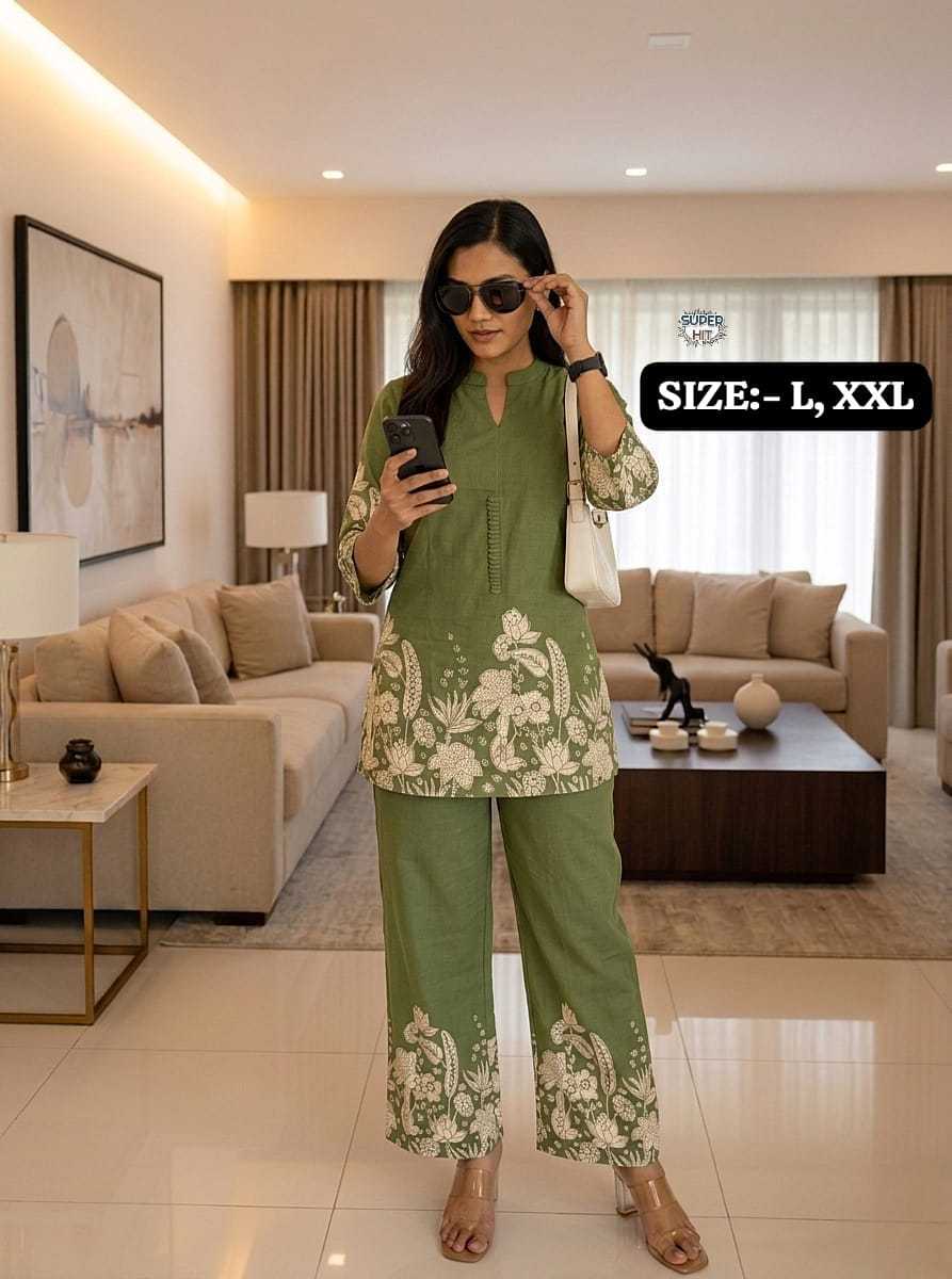 Urvashi Cotton Co-ord Set
