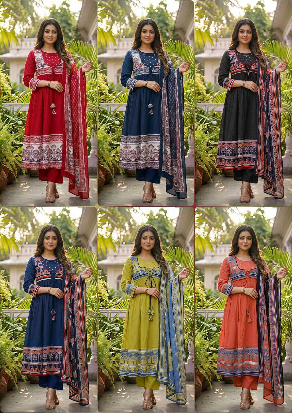 Usha Cotton Designer Kurti