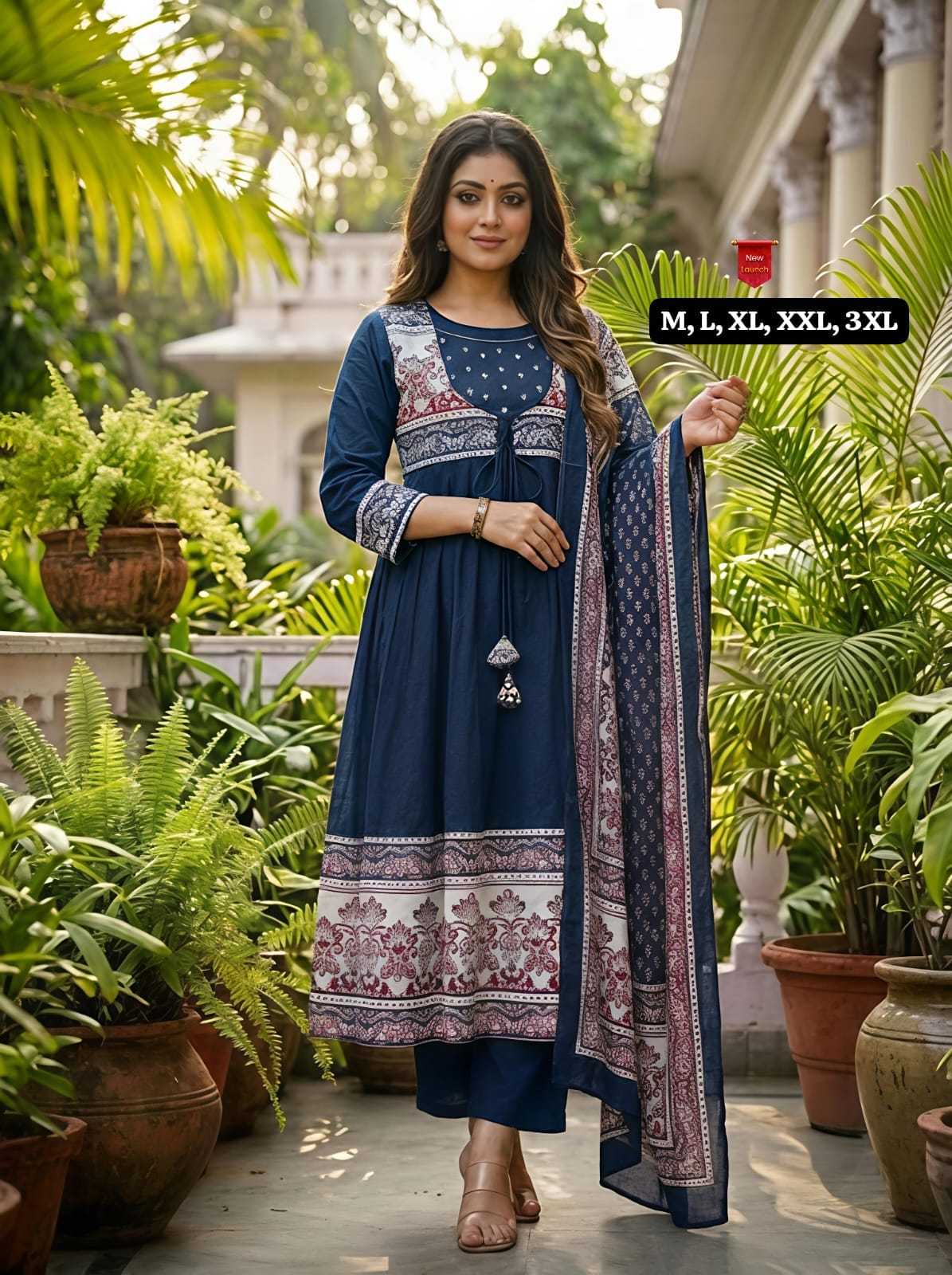 Usha Cotton Designer Kurti
