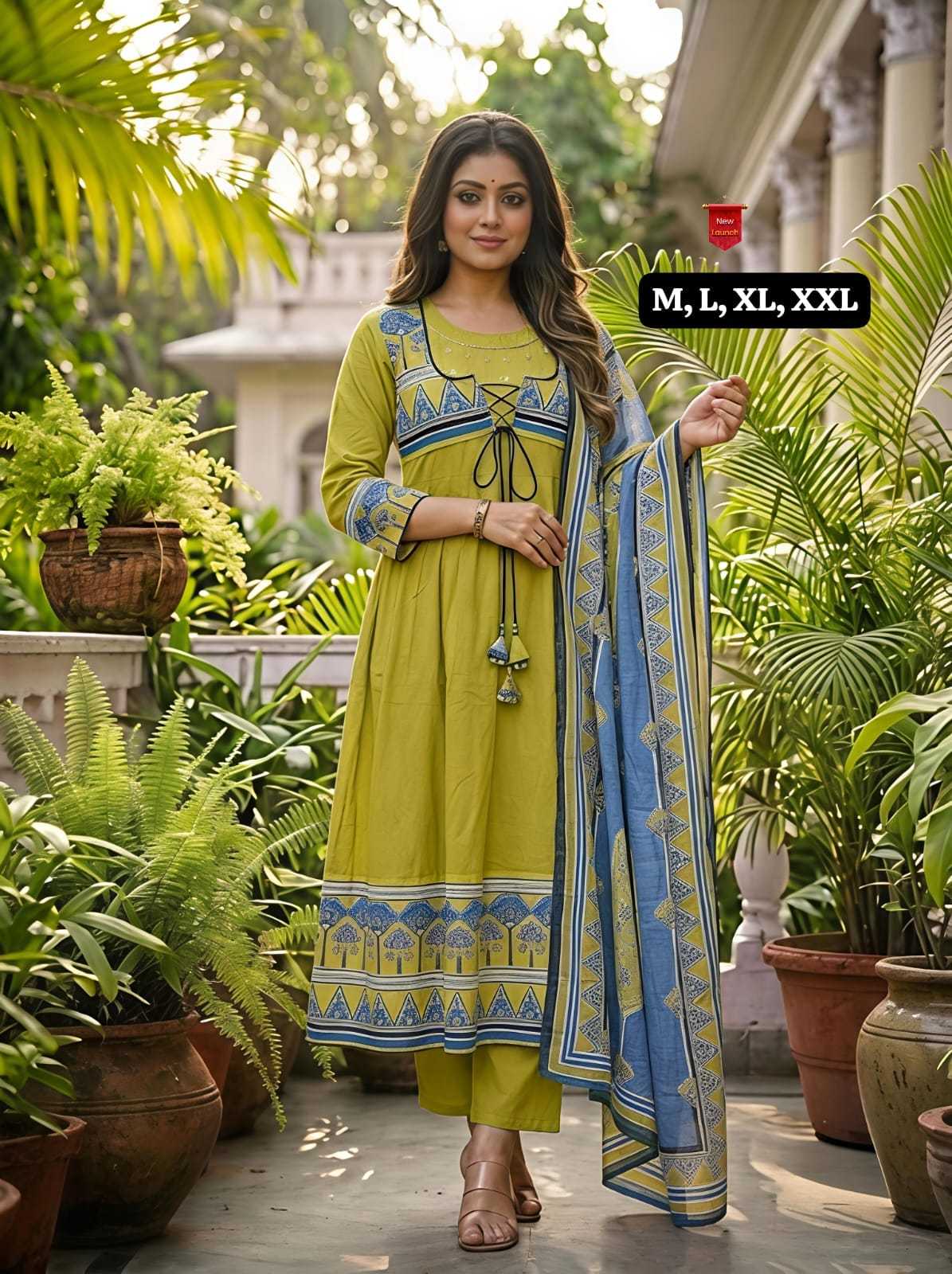 Usha Cotton Designer Kurti