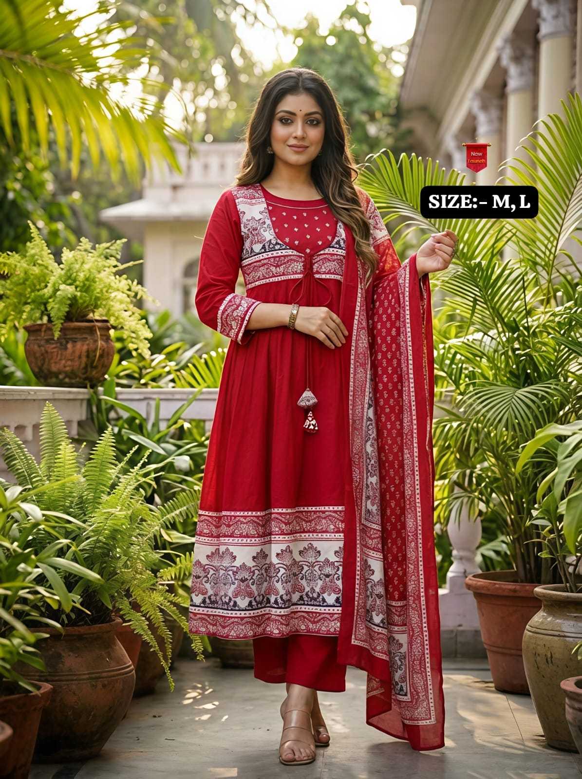 Usha Cotton Designer Kurti