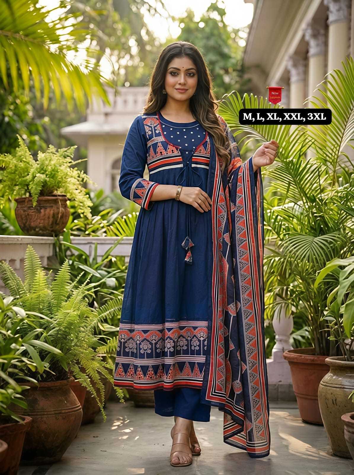 Usha Cotton Designer Kurti