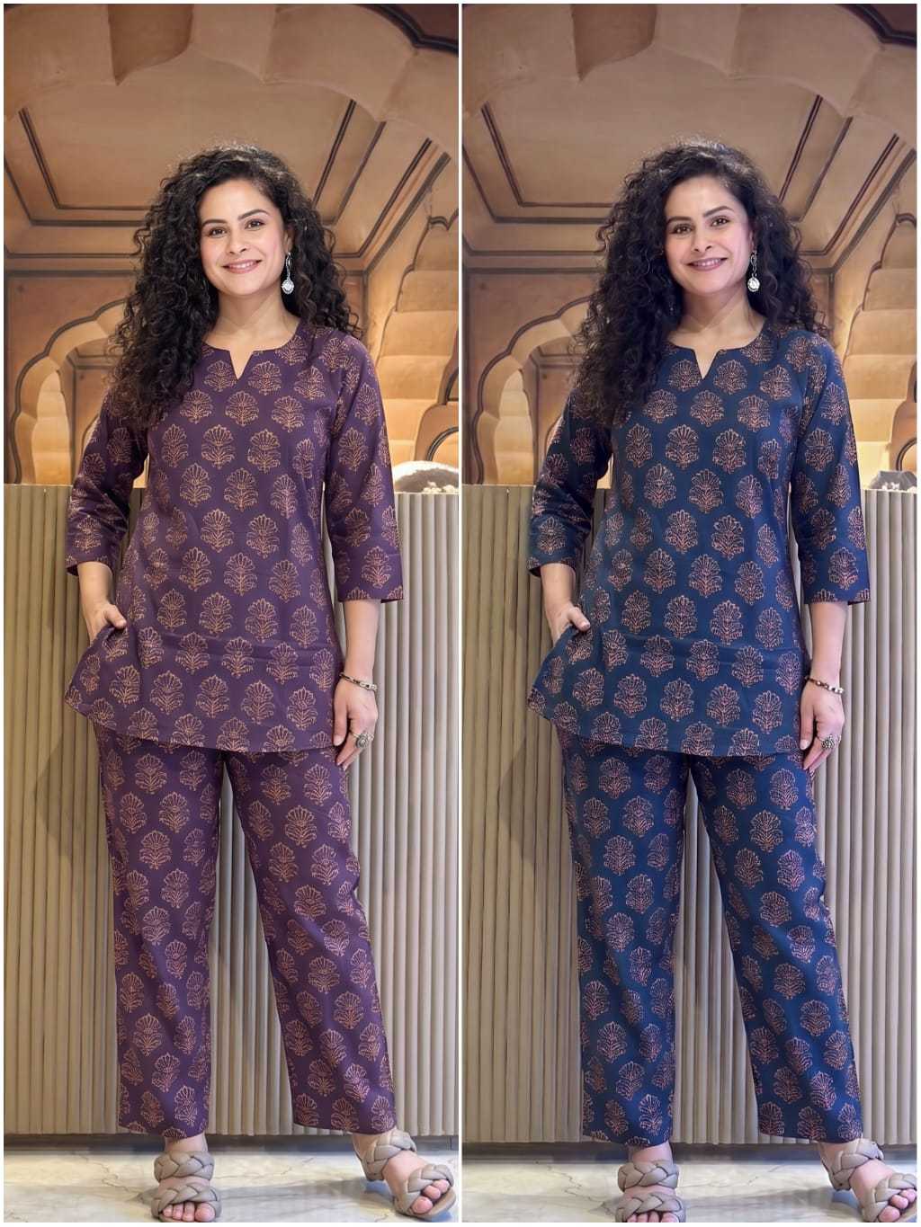 Vaanya Cotton Co-ord Set