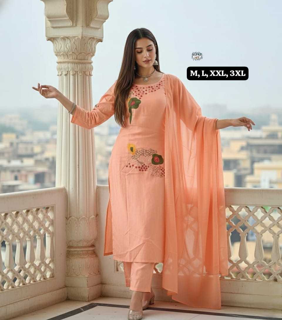 Vagdevi Cotton Designer Kurti