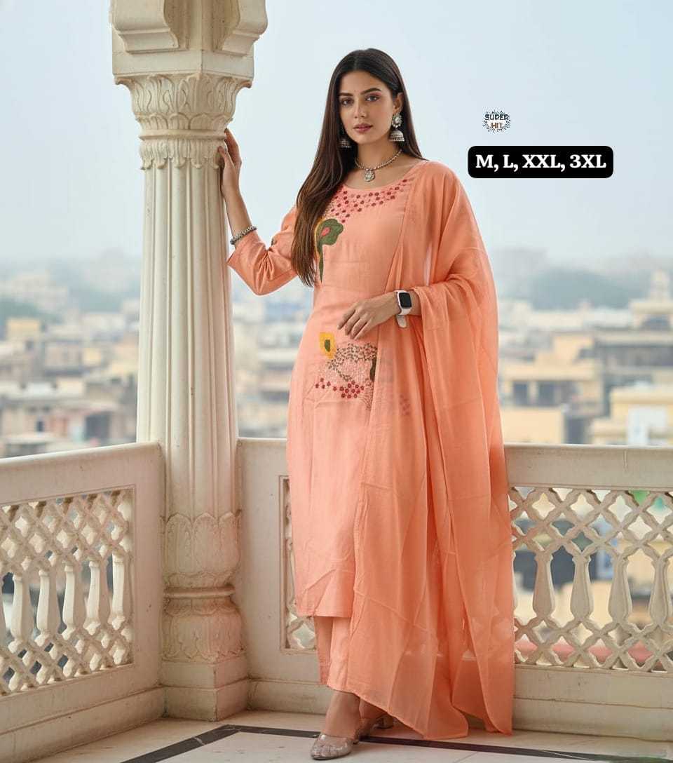 Vagdevi Cotton Designer Kurti
