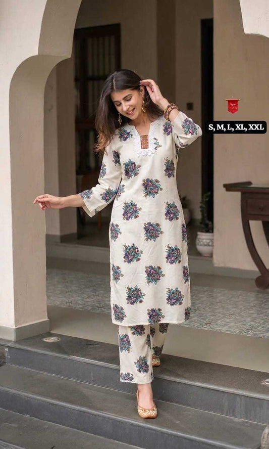 Vaishnavi Heavy Rayon Designer Kurti