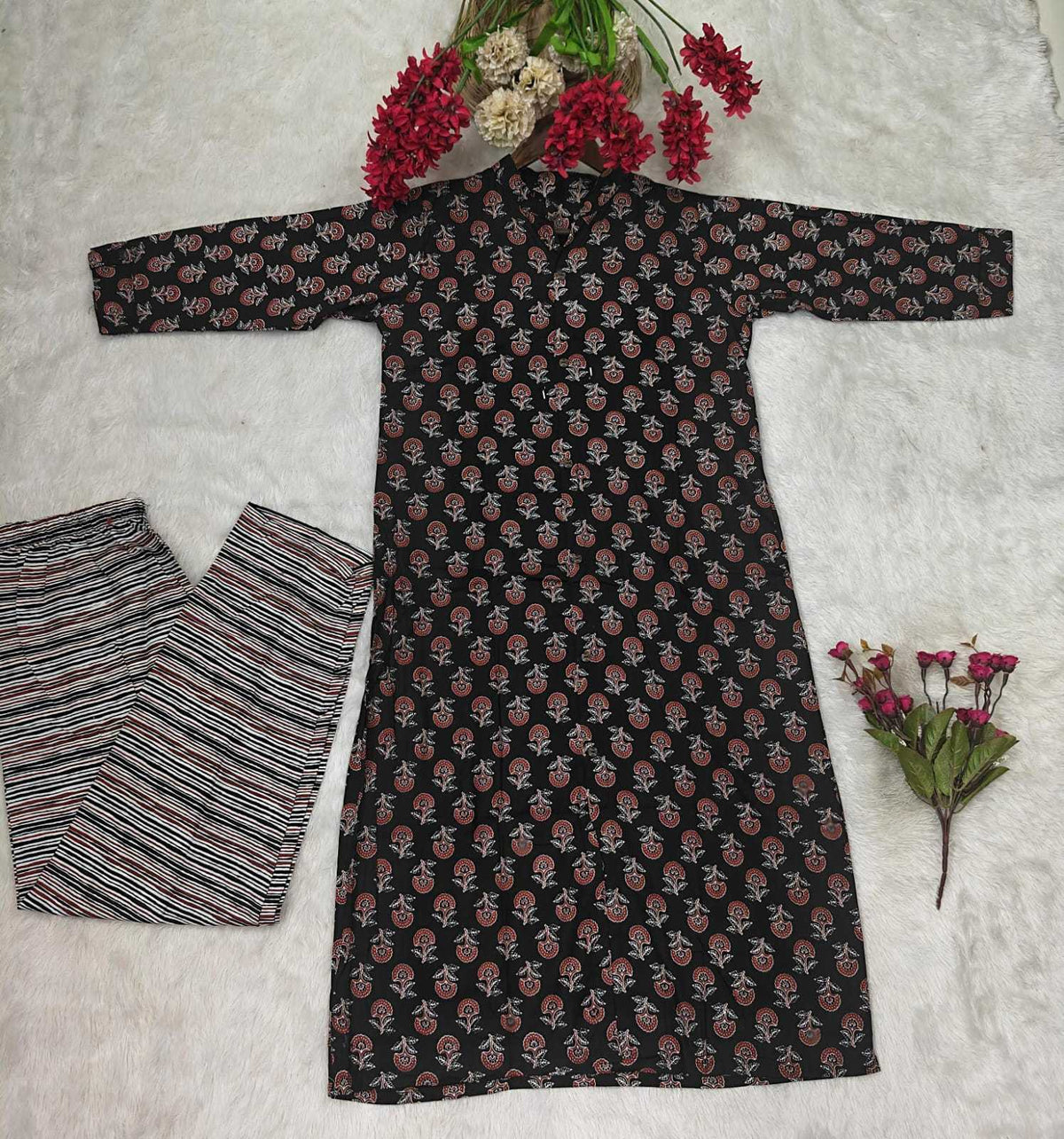 Varshika Cotton Designer Kurti