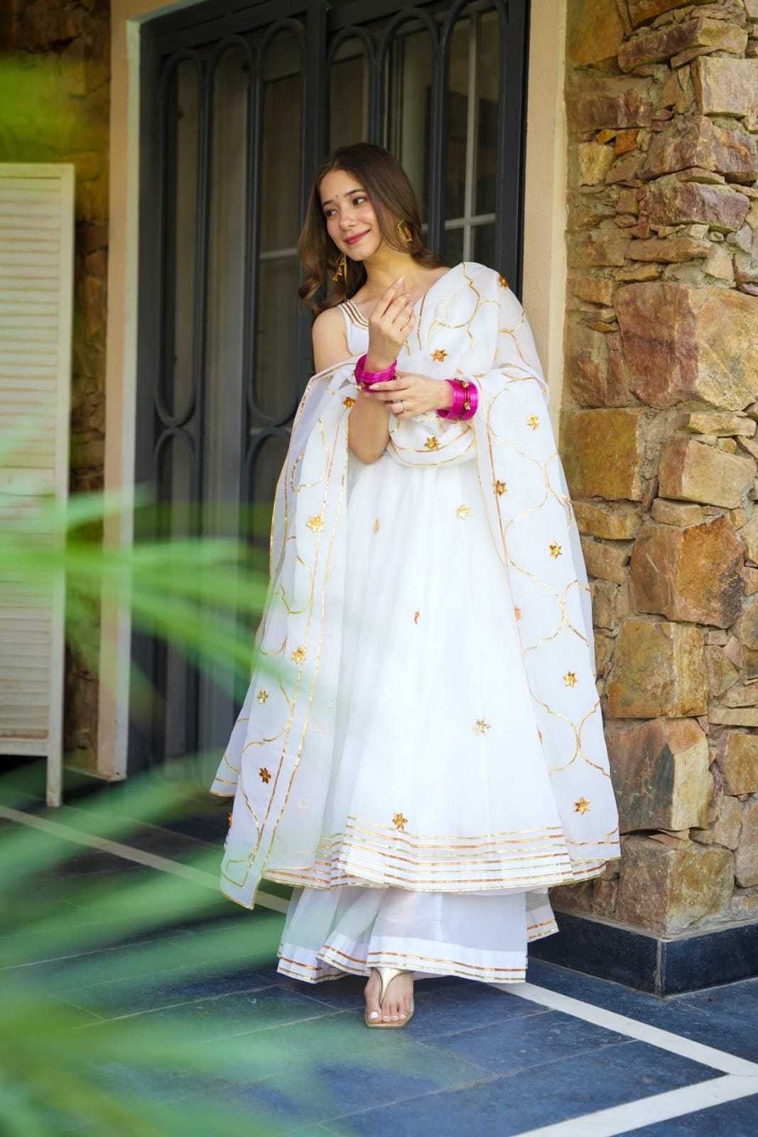 Chiffon Anarkali Gown