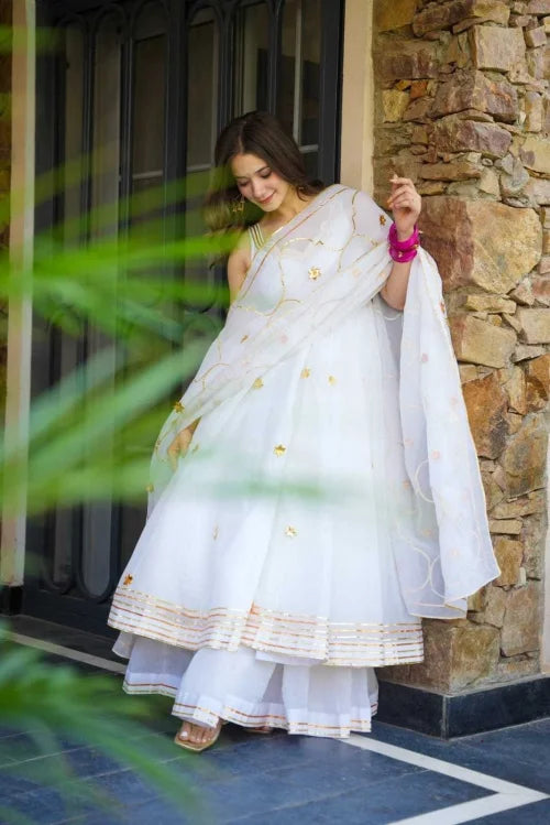 Chiffon Anarkali Gown