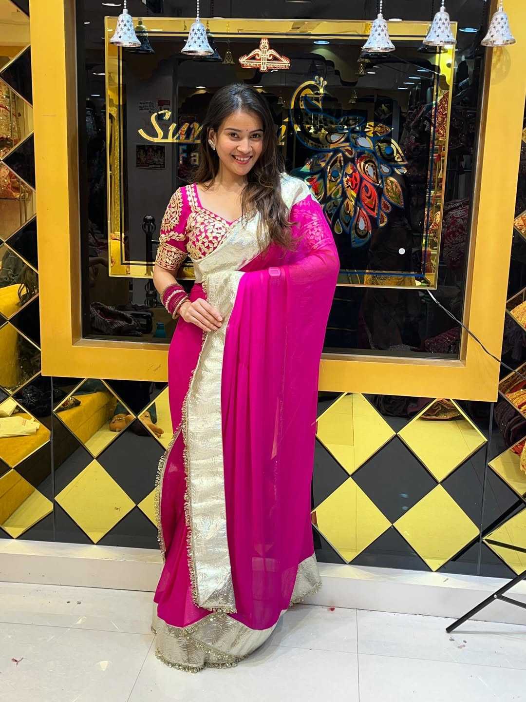 Georgette Saree 1219