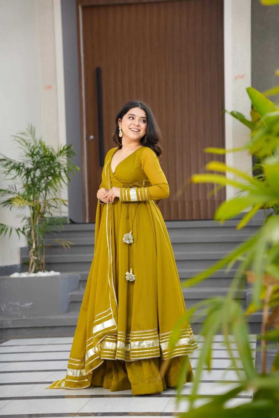 Faux Georgette Palazzo Suit