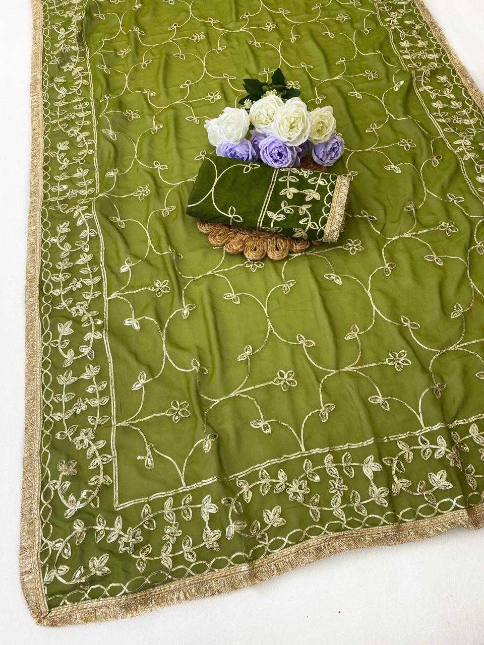 Georgette Designer Saree